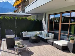 Zentrumsnahe Gartenwohnung mit Sauna in sonniger Ruhelage