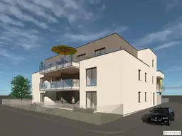 Neubauprojekt - Nungessergasse | 3 Zimmer | Loggia &amp; Balkon | Belagsfertig | inkl. PKW-Stellplatz | TOP 5