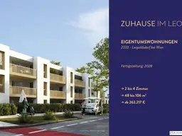 Zuhause IM LEO | Tolle 2 Zimmer Balkonwohnung | 2.OG | Tiefgarage im Gebäude | Hauptstraße | Ende 2028 - Top 32