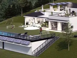 Nähe Graz: Luxuriöse Villa mit herrlichem Ausblick in erhöhter Traumlage - noch heuer beziehbar!