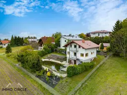Doppelte Wohnqualität mit Panoramablick: Zwei Einfamilienhäuser samt Schwimmteich in Bestlage von St. Radegund