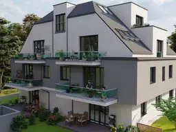 Traumwohnung mit Eigengarten und Terrasse - 3 Zimmer - bereits in Fertigstellung - schlüsselfertig - barrierefrei - provisionsfrei