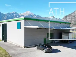 Produktions- und Lagerhalle für Lebensmittel mit Kühlflächen