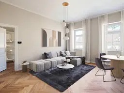 SERENITY - Erstbezug! Stilaltbau: 2-Zimmer-Wohnung mit hochwertiger Ausstattung!