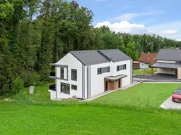 Neues Doppelhaus mit Garten und Terrasse in Hitzendorf