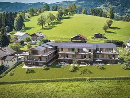 Hochwertige Neubau-Dachgeschoßwohnung mit Terrasse im sonnenverwöhnten Goldegg