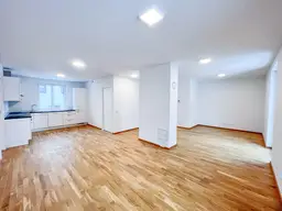 Drei Zimmer Etagenwohnung mit 70,49 m2 Garten, Balkon und Terrasse in Untermauerbach in absoluter Grünruhelage!