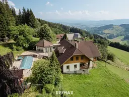 Einzigartige Landwirtschaft mit Mehrfamilienhaus in herrlicher Aussichtslage im Lavanttal