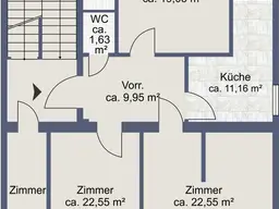 3-Zimmer-Wohnung - 93 m² - Klagenfurt/St. Martin/Kreuzbergl