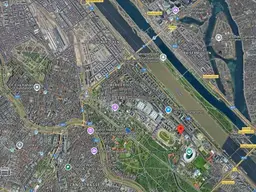 XL-Motorrad-Stellplatz im Hochhaus Grünblick | U2 Stadion | Provisionsfrei