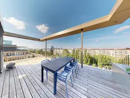 2 Penthouses zum Zusammenlegen mit 102m² Terrasse im Viertel Zwei | Garage | 360°-Tour | Keine Dachschrägen!