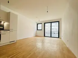 PROVISIONSFREI! WIENERBERG! BIOTOPE CITY! HELLE 2 ZIMMER MIT BALKON! RUHIG! EINBAUKÜCHE.