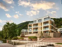Wohn(T)raum am Wasser: Geräumige 5-Zimmer-Wohnung mit Blick ins Grüne