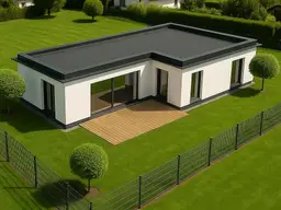 Barrierefreier Bungalow mit Carport und Wärmepumpe