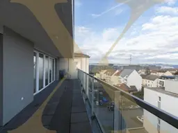 Moderne 3-Zimmer-Wohnung mit großzügiger Loggia bzw. Terrasse nähe Wifi in Linz zu vermieten! (Top 72)