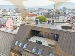 Traum-Büro mit Dachterrasse &amp; Balkon auf der Landstraße zu vermieten!