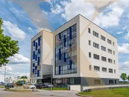 Büro mit Dachterrasse: Moderne Büro-/Ordinationsfläche in zentraler Lage von Leonding mit TG- &amp; Freistellparkplätzen!