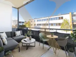 Zentral gelegene 3-Zimmer-Wohnung mit Loggia, Garage und optionalem Gartenanteil in Altenberg zu verkaufen!