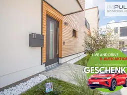 E-AUTO GESCHENKT | hochwertiges Reihenhaus mit ca. 131 m² Wohnfläche | großzügiger, heller Wohnbereich | Eigengarten | TOP 11