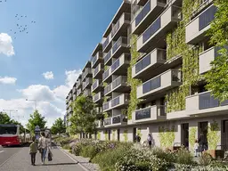 Südliche 4-Zimmer-Penthouse-Wohnung mit Home-Office, zwei großen Terrassen, inkl. Gartenbeete