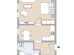 Charmante 2-Zimmerwohnung: Gemütliches Refugium im schönen Alt-Eggenberg