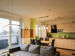 Freundliche, energieeffiziente 2-Zimmer-Wohnung mit großer Terrasse in Ruhelage