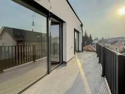 ERSTBEZUG Exklusives Neubau-Haus mit 3 Terrassen, Garten und Erweiterungsoption