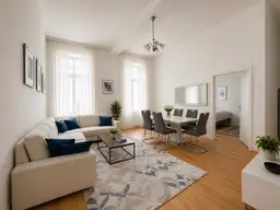 Charmante 3 Zimmer Altbauwohnung mit Geschichte