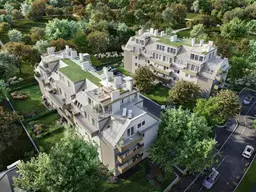 AM HAIN - Ruhiger Rückzug im 19. – 4 Zimmer, 5 Terrassen &amp; architektonische Klarheit