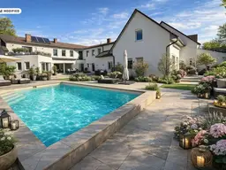 Eine Residenz mit drei Wohnensembles! Pool &amp; Saunahaus &amp; High-End-Ausstattung &amp; Boutique-Charakter - kompromisslose Qualität!