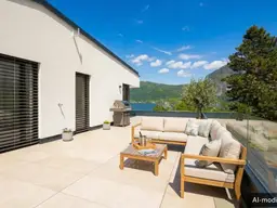 Außergewöhnliches Wohnerlebnis - mit Lift und traumhaften Ausblick auf den Traunsee und in die Berge
