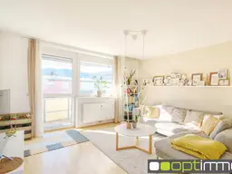 Helle 3-Zi.-Wohnung mit Balkon &amp; TG in ruhiger Lage!