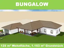 Sonniger Bungalow mit großem Grundstück am Kalvarienberg