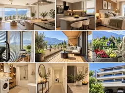 Penthouse mit spektakulärem See- und Bergpanorama Blick