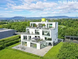 Repräsentatives Büro mit hochwertiger Ausstattung und Terrasse