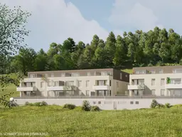  Top1/6-Erstbezug-3Zi-1.OG-Balkon-2Pkw-Einstellplätze-Miete mit Kaufoption 