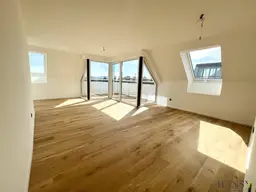 Über den Wolken - Traumhafte Neubau Maisonette-Dachgeschosswohnung mit Blick auf die Gloriette!