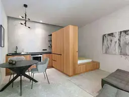 Voll-möblierte, neu renovierte Design-Wohnung mit Fussbodenheizung