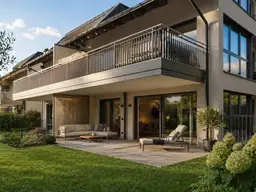 Exklusive Maisonettewohnung mit Garten und 2 Terrassen
