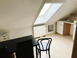 Dachgeschosswohnung mit Blick an die Donau