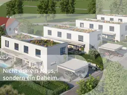Leben am Eibenweg, Zuhause mit Panorama | Doppelhaushälfte in Thurnharting | DH7