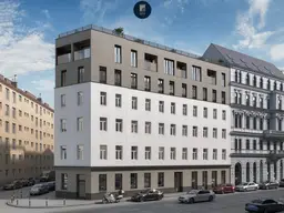 ++LIVING AT AUGARTEN++ Exklusive 3-Zimmer-DG Wohnung mit Loggia und großer Dachterrasse