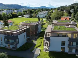 Kreuzbergl Villen - 4 Zimmer Penthouse - Ein Projekt von MADILE