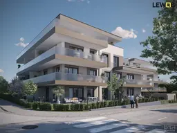 B01 | Die Gartenwohnung - 3 Zimmer u. 120 m² Garten - Leonding Stadtzentrum
