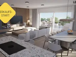 B11 | Traum-Penthaus auf 146 m² + 99 m² Dachterrasse - Leonding Stadtzentrum