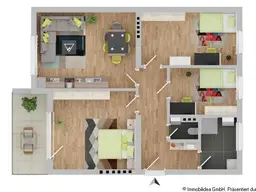 Gelegenheit: Renovierte 4-Zimmer-Wohnung in Innsbruck (#10420)