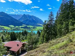 Großzügiges Grundstück mit Seeblick in Kranzach Nähe Walchsee zu kaufen