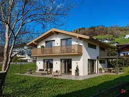 Neubau-Ziegelmassivhaus mit Grundstück in sonniger Ruhelage am Sonnberg in Niederau