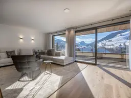 Apartment Top 14 in der „Adler Lodge“ mit tollem Bergblick