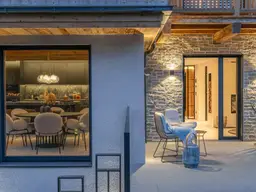 "Wiesenlodge": einzigartige Gartenwohnung mit privatem Pool